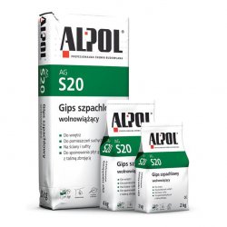 Alpol - AG S20 lėtai kietėjantis gipsas