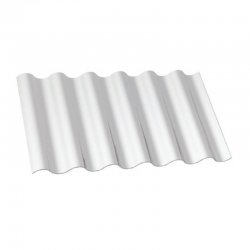 „Cembrit“ - gofruota „Eurolux“ PVC stoglangio plokštė W 177-6,5 (B65)