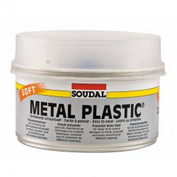 Soudal - Metal Plast Plast Minkštas glaistas