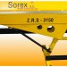 Sorex - ZRS 3160 stogo lenkimo staklės