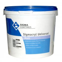„Sigma Coatings“ - akriliniai dažai „Sigmacryl Universal“ pagrindas
