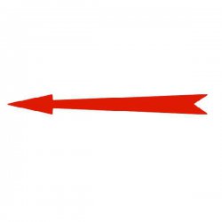 Xplo - raudona lipni žymeklio rodyklė