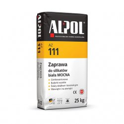 Alpol - stiprus baltas silikatinis skiedinys AZ 111