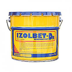 Izolbet - asfalto gumos atnaujinimo masė IZOLBET -Dr