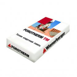 Wienerberger - Porotherm TM cemento -kalkių skiedinys