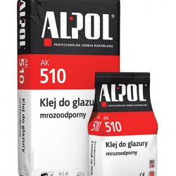 Alpol - AK 510 šalčiui atsparūs plytelių klijai