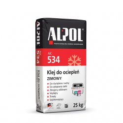 Alpol - AK 534 žiemos termoizoliaciniai klijai