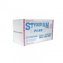 Styrofoam Plus - polistireno plokštė EPS 100-038 Stogo grindys