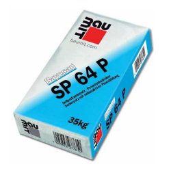 Baumit - smulkiagrūdis atnaujinimo tinkas Sanova SP Grey - SelfporSanierputz SP 64 P