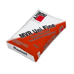 Baumit - MPI 15 Smulkus cemento -kalkių tinkas - MVR Uni Fine