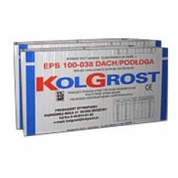 Kolgrost - polistirenas EPS 100-038 Stogas / Grindys