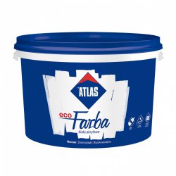 Atlas - interjero balti akriliniai dažai ecoFARBA (AW -ECO)