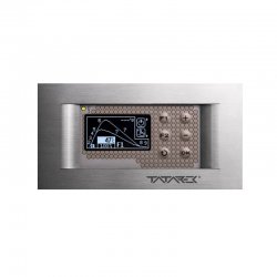 „Tatarek“ - židinių valdiklis su šilumos kaupimo sistema RT -08 OS Grafik Titanium Design