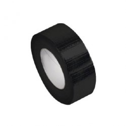 Xplo folijos ir juostos - matinė juoda Glasgelege Tape sustiprinta aliuminio juosta