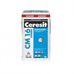Greitai kietėjantys klijai Ceresit - CM 16 Express
