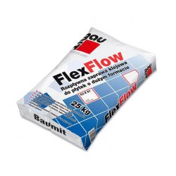 Baumit - lipnus skiedinys plytelėms su dideliu „FlexFlow“ formatu
