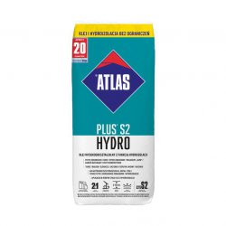 „Atlas“ - labai deformuojami klijai su hidroizoliacijos funkcija „Plus S2 Hydro“