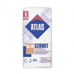 Atlas - mineralinis tinkas su betono tekstūra Cermit BA -M