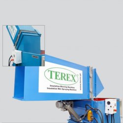 „Terex“ - papildomas smulkintuvas su pneumatiniu kėlimu
