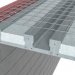 Konbet - suspausta filigraninė lubų sistema Konbet S -Panel