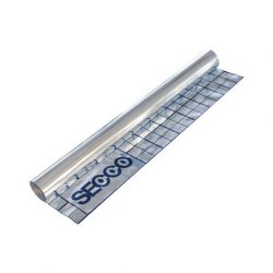 „Secco“ - metalizuota izoliacinė folija, skirta „Alufloor“ grindų šildymui