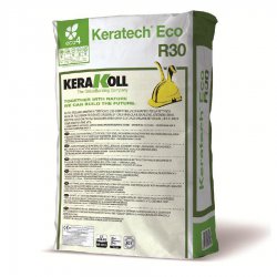 Kerakoll - savaime išsilyginantis lygintuvas HDE Keratech Eco R30 technologijoje